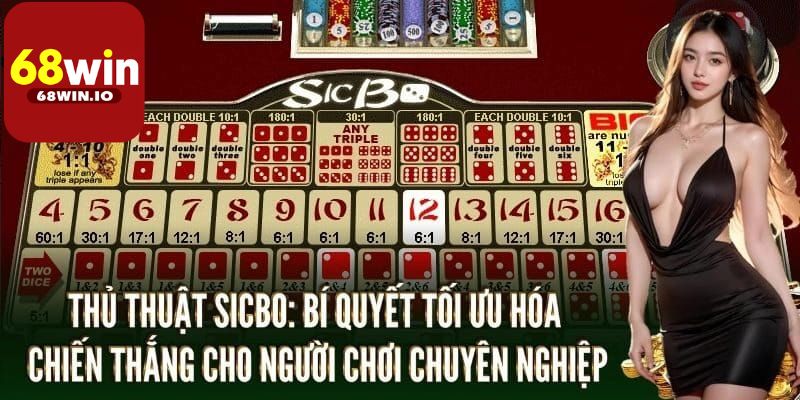 Chia sẻ về cách chơi Sicbo tại sân chơi 68Win hiệu quả